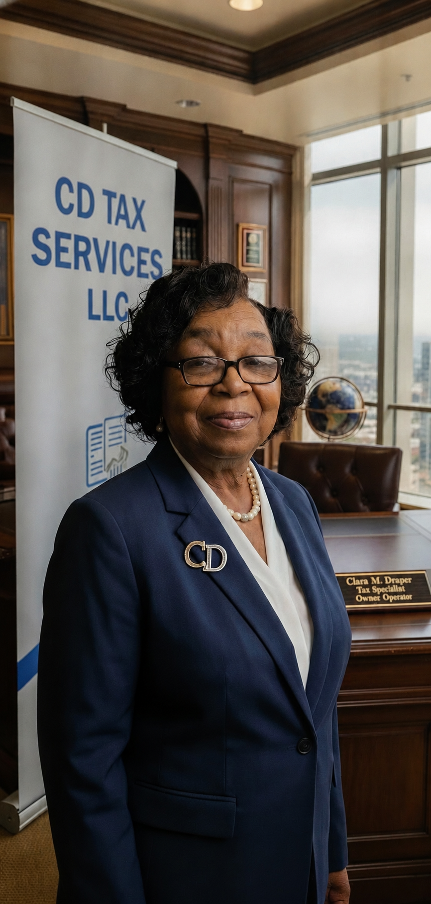 Clara Draper of CD Tax Services LLC